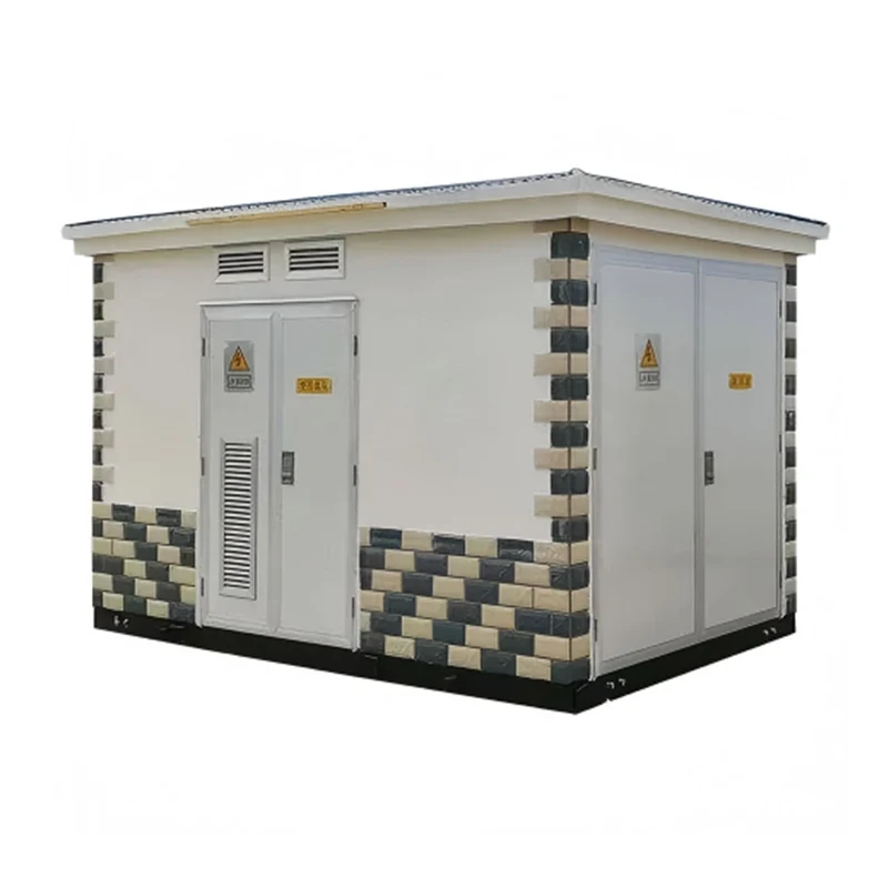 1250kVA 欧州ボックス型変電所