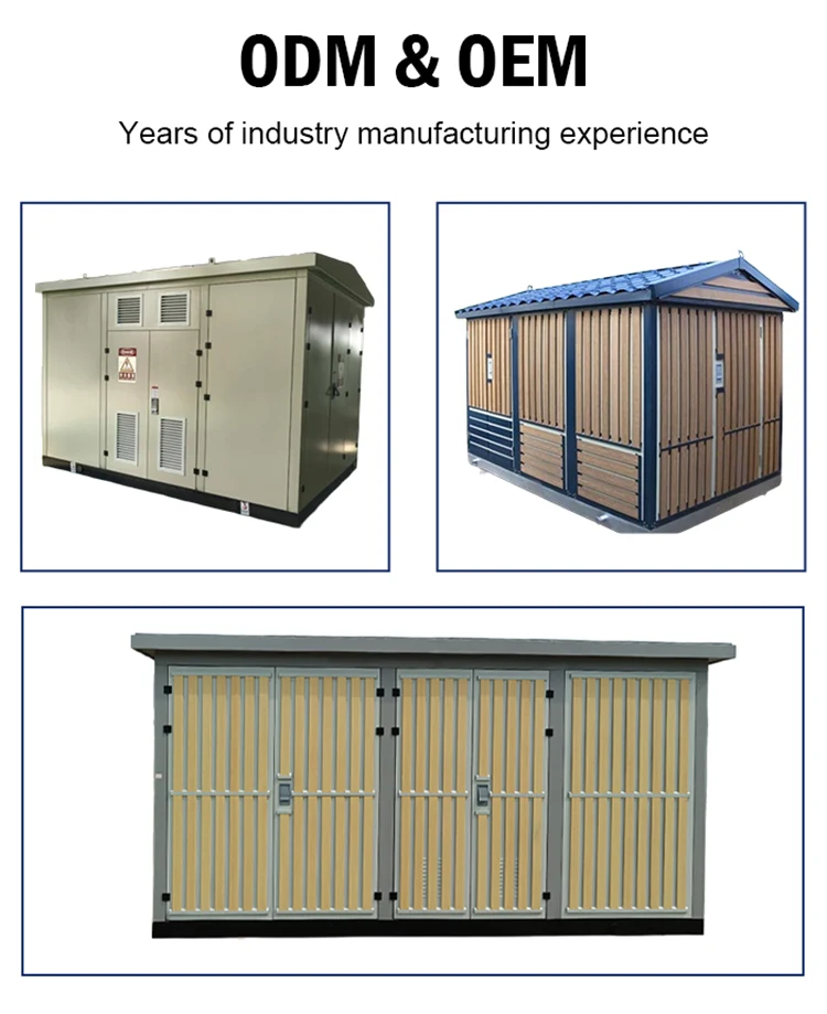 YBW 15kV Outdoor European Prefabricated Substation